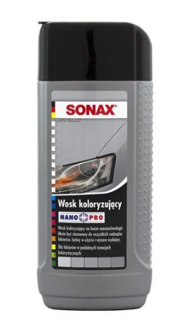 SONAX NANO FARBIACE VOSK SIVÁ STRIEBORNÁ 250ml