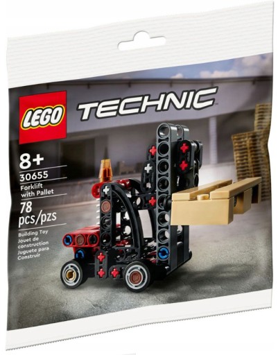 LEGO TECHNIC 30655 Vysokozdvižný vozík s paletou