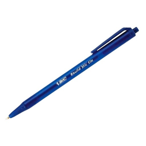 BiC okrúhle guličkové pero 1 mm modré