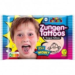 Jedlý papier 11g s 25 tetovaniami zungen jazyka