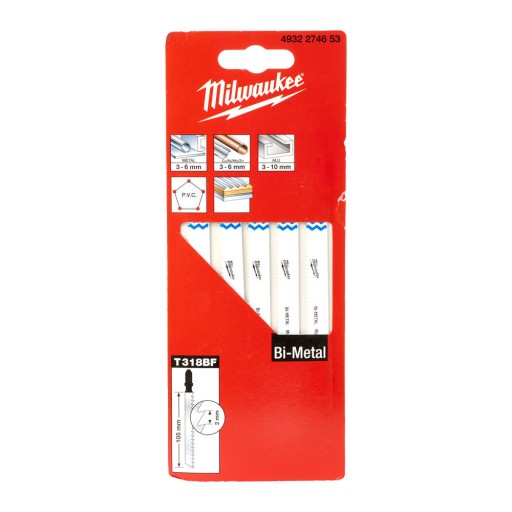 Pílové listy na kov Milwaukee T318BF 102/2mm