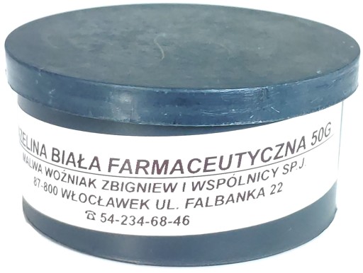 Biela kozmetická farmaceutická vazelína 50g