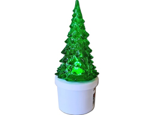 Vložky do LED sviečok ZELENÝ VIANOČNÝ STROMČEK + BATÉRIE