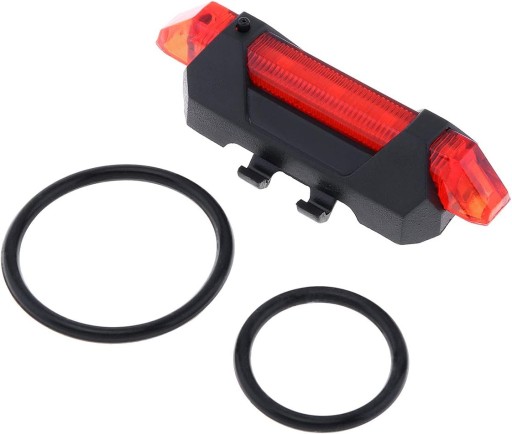 LED LAMPA NA BICYKEL PREDNÉ + ZADNÉ OSVETLENIE BICYKLA