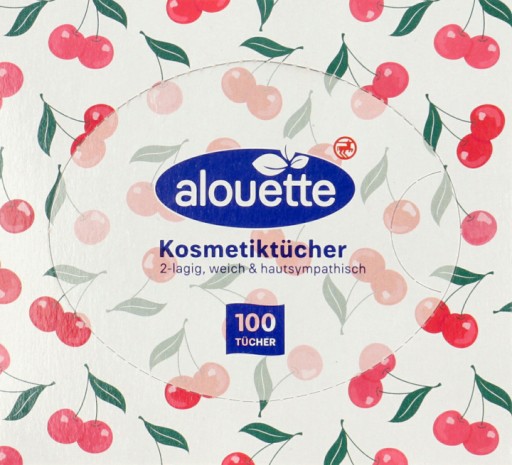 ALOUETTE kozmetické obrúsky 2-vrstvové 100 ks