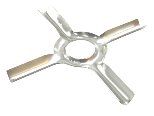 Krížový kryt na plynový sporák, 13 cm.