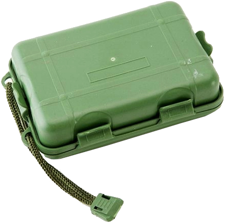 KUFRIEK ÚLOŽNÝ BOX SURVIVAL EDC SADA 18X11,5X4,8CM VEĽKOSŤ M
