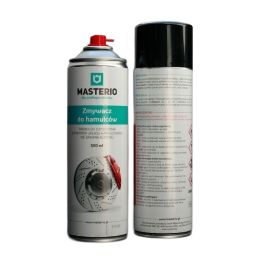 Sprej na odstraňovanie brzdových kotúčov spojky Masterio 500 ml