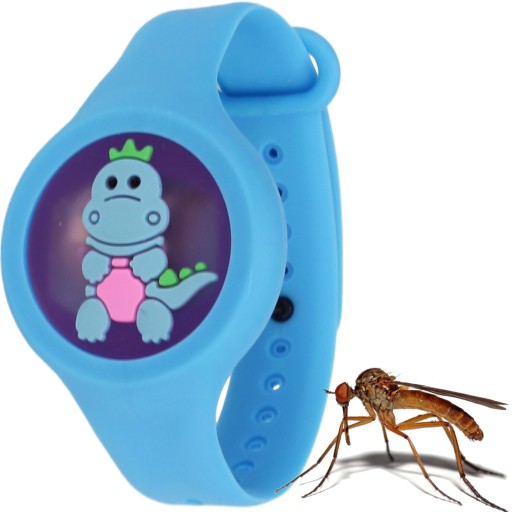 SILIKÓNOVÉ OSVETIACE PÁSMO KOMÁROV PRE DETI, LED HODINKY
