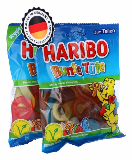 HARIBO ovocné želé Mixy Bunte Tute 175g DE