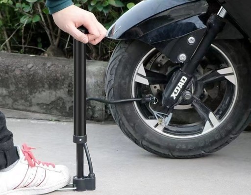 CYKLISTICKÁ PUMPA NA CYKLISTICKÉ BAZÉNOVÉ loptičky, MATRACE S MANUÁLNOU HADICOU + HROTY