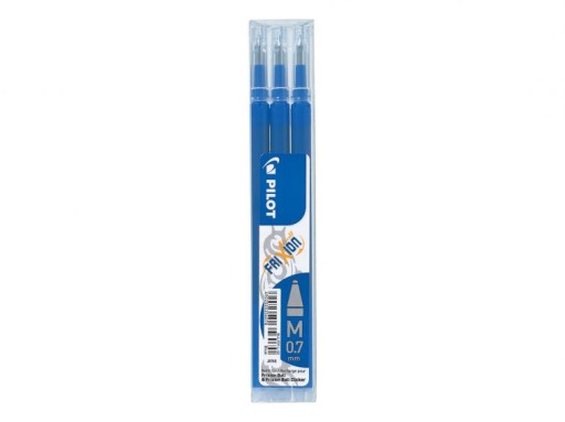 NOSITEĽNÉ VLOŽKY PILOT FRIXION 0,7MM 3 KS