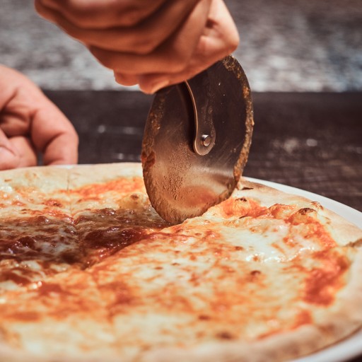 Okrúhly nôž na PIZZA na rezanie CIRCLE pr. 9 cm