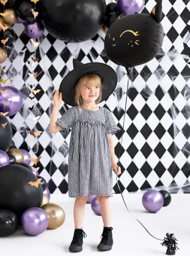 Zlatá girlanda BATS HALLOWEEN Dekorácia 1,5m