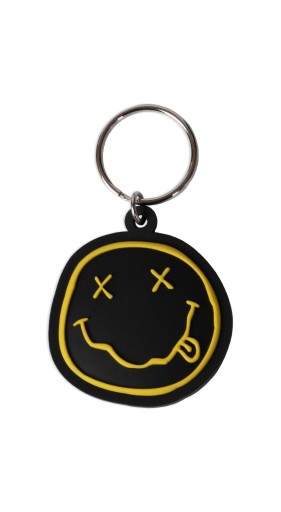 Gumová kľúčenka Nirvana Smiley Smile