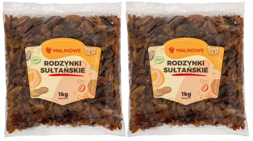 SULTAN RAISINS SET 2x1kg SULTAN RAISINS PREMIUM KVALITA