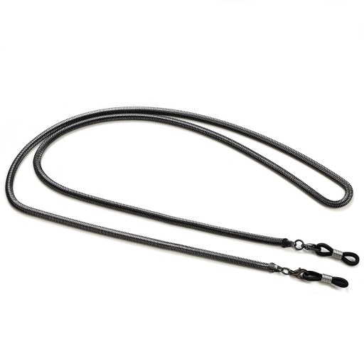 Zlatá R retiazka na okuliare Snake 4 mm kov