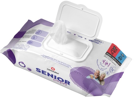 Senior Comfort utierky na starostlivosť o telo 72 ks.