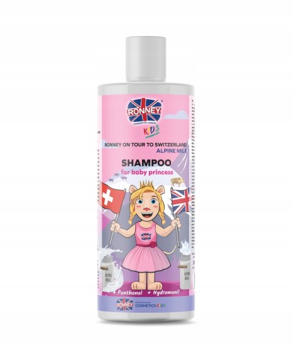 RONNEY Kids on tour to Switzerland šampón 300ml