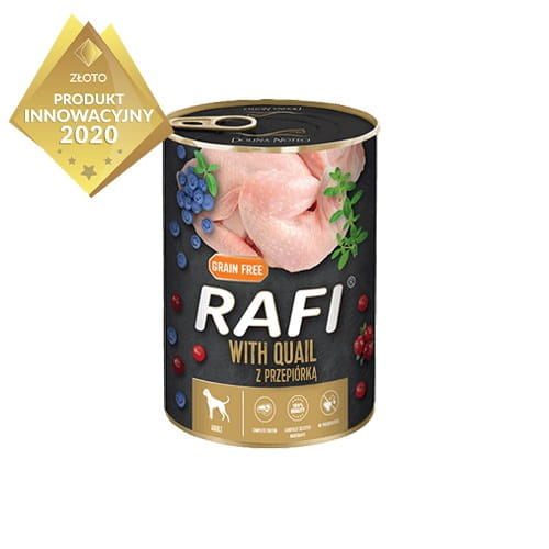 Dolina Noteci Rafi s prepelicami 400g malt