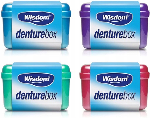 Wisdom Container Case na antibakteriálne zubné protézy