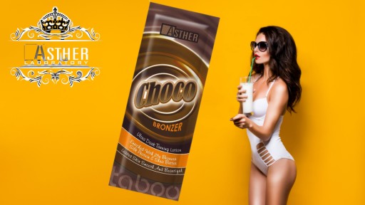 Čokoládový bronzer Asther na opaľovanie