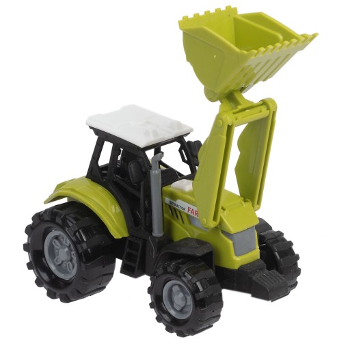 Traktor Traktor Poľnohospodárske vozidlo so zvukovým svetlom vedra