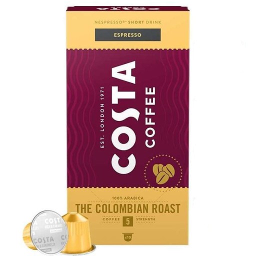 Kapsule Nespresso Costa Colombian Roast 10 ks