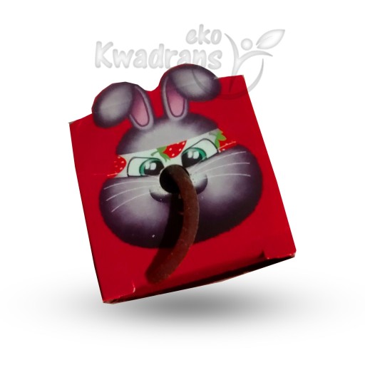 BUNNY NINJA jablko/malina snack 15g ŠPAGETY OVOCNÉ FLUK