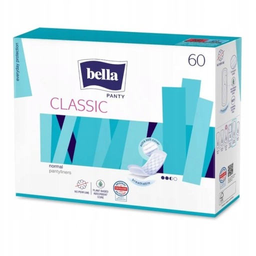 BELLA Panty Classic hygienické vložky 60 ks
