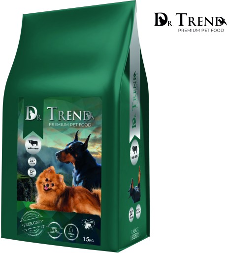 DR.TREND PREMIUM vzorka krmiva pre psov malých plemien S HOVÄDZÍM MÄSOM 100 g