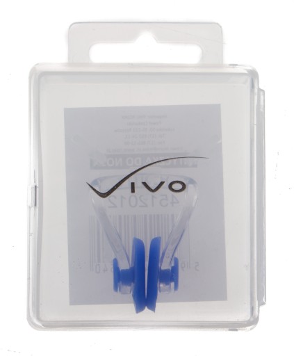 Vivo silikónový klip na nos modré puzdro