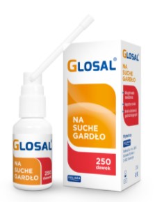 GLOSAL sprej na sucho v krku 25ml (250 dávok)