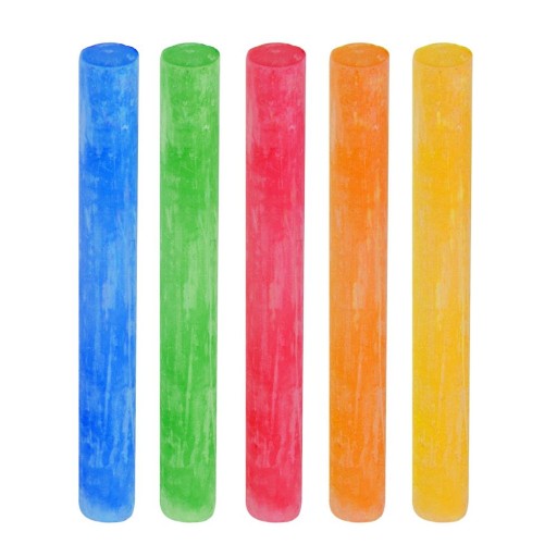 MEMOBE tabuľová krieda, farebná, 100 ks.