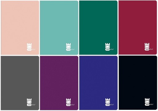 Zápisník A5 96 listov Grid One Color Interprint