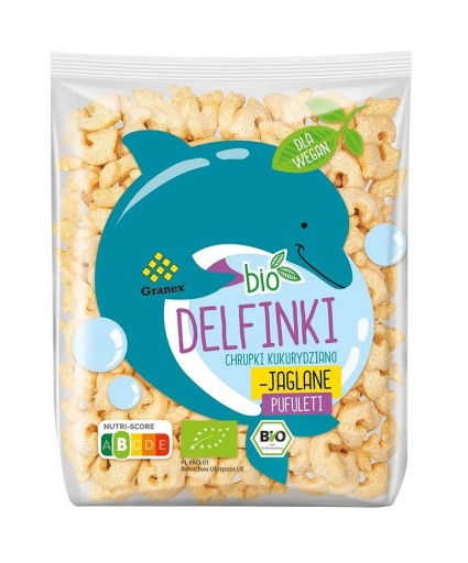 KUKURIČNÉ A PROSOVÉ DRVKY DELFINKI BIO 80 g -