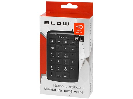 BLOW káblová USB numerická klávesnica