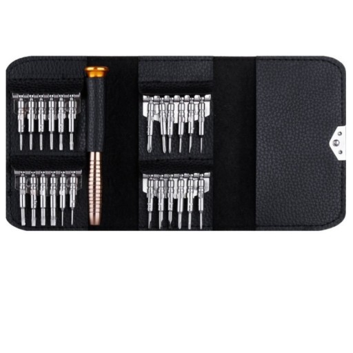 MINI SET PRESNÉ SKRUTKOVAČKY MALÉ SKRUTKOVAČKY 24v1 MAGNETOVÝ HODINAR