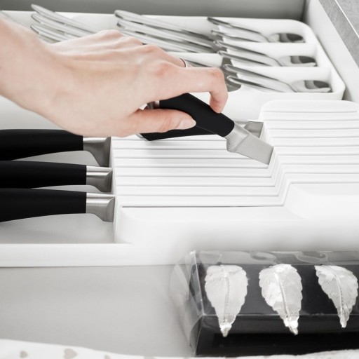 Organizér DRAWER INSERT, stojan na kuchynské nože