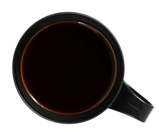 GASTRO hrnček S viečkom, OPÄTOVNE POUŽITEĽNÝ, 450ML, ČIERNA