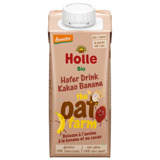 OVSNÝ NÁPOJ pre deti KAKAOVÝ BANÁN BIO DEMETER 200 ml, Holle