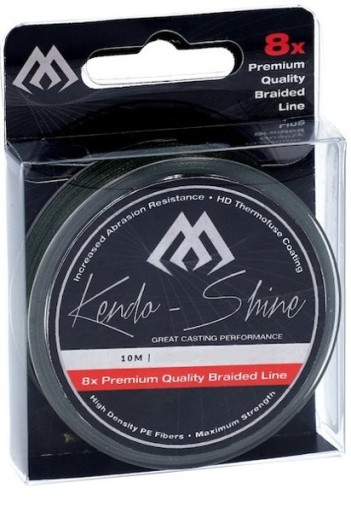 MIKADO Kendo Shine vrkoč 8x 0,14mm 10m ZELENÁ