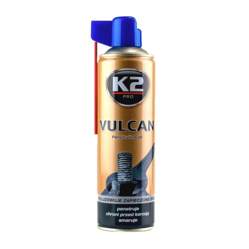 K2 VULCAN ODSTRAŇOVANIE HRDZE PRE ZAPEMENENÉ SKRUTKY 250ml - W117