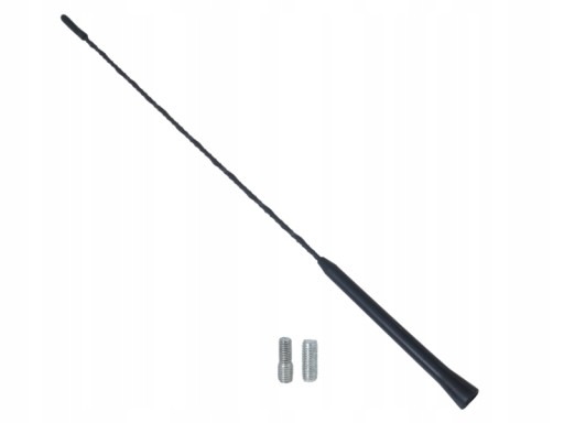 ANTÉNNY STOŽIAR PRE RÁDIO BAT 41cm 2 ADAPTÉRY 5mm 6mm