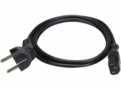 POLISH C13 UPS LCD počítačový napájací kábel, 3m