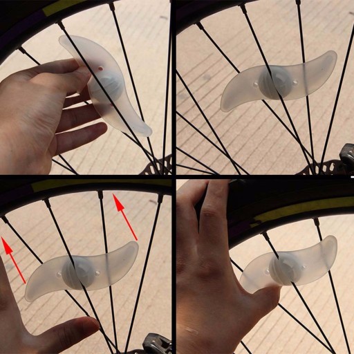 LED KRYT SPÁROV KOLIES LED BICYKEL