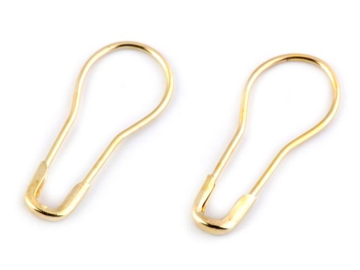 BEZPEČNOSTNÉ BEZPEČNOSTNÉ DEKORATÍVNE BEZPEČNOSTNÉ HRIEDELE - 22 MM - ZLATÉ