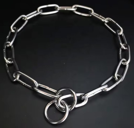 PSA CHOKER SILNÝ BEHAVIORÁLNY ROCK GOLIER, NASÚVACÍ SVORKA 70cm XL