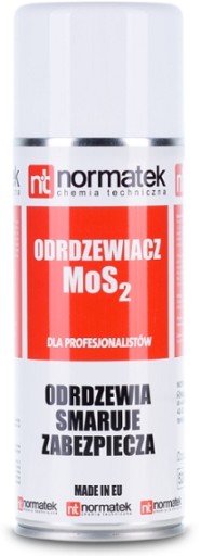 NORMATEK ODSTRAŇOVANIE HRDZE MOS2 PENETRANT lubrikant 400ml