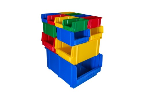 Typ úložného boxu Stabibox Eco: 2 zelené